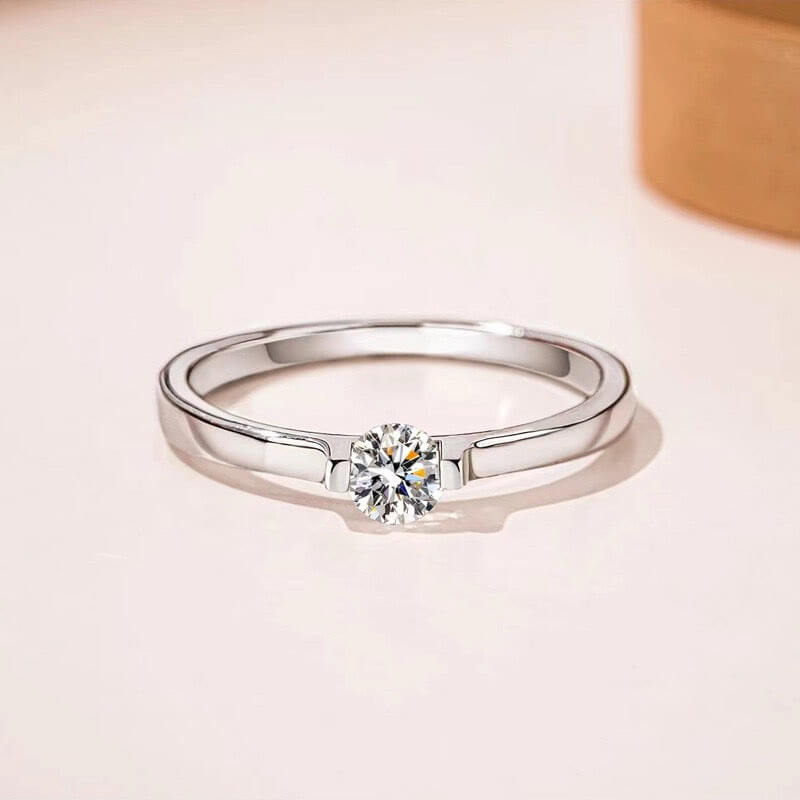 Shea Moissanite Engagement Ring