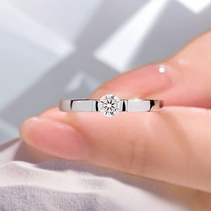 Shea Moissanite Engagement Ring