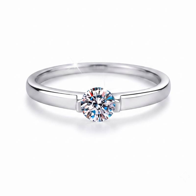 Shea Moissanite Engagement Ring