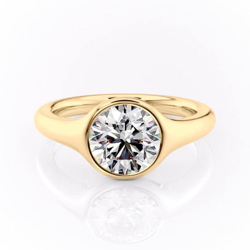 Honora Bezel Moissanite Engagement Ring 2.0ct