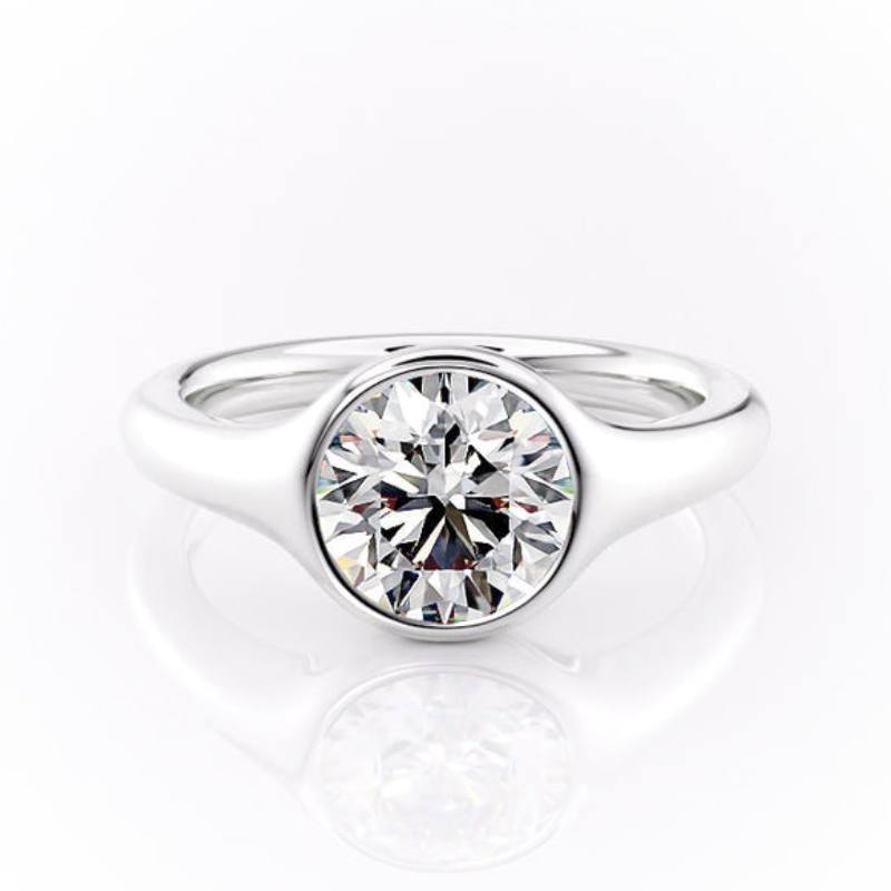 Honora Bezel Moissanite Engagement Ring 2.0ct