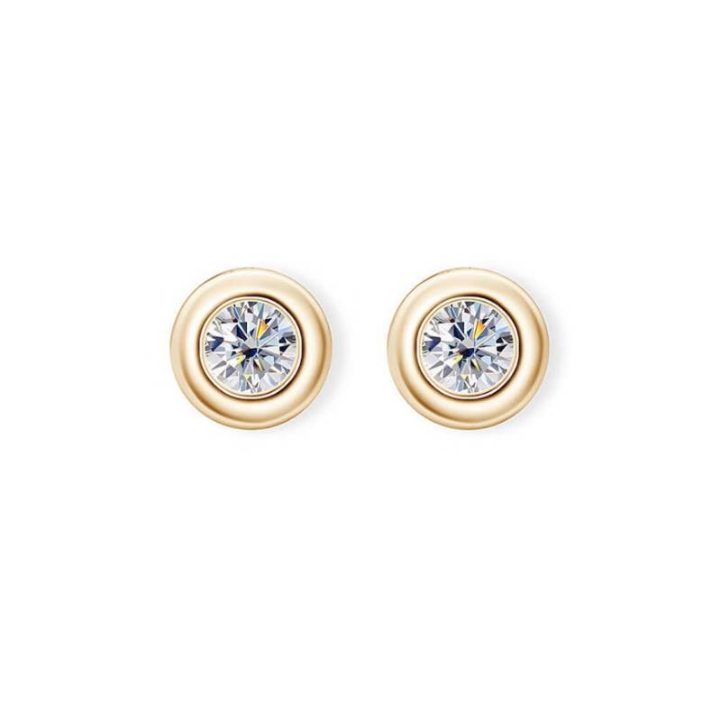 Elvira Small Bubble Moissanite Stud Earrings