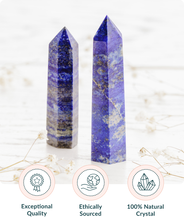 Lapis Lazuli Crystal Point