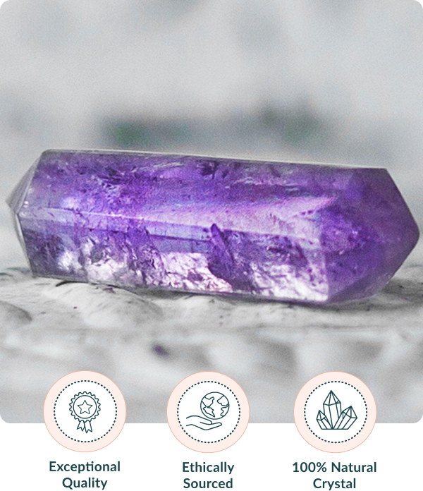 Amethyst Double Terminated Point