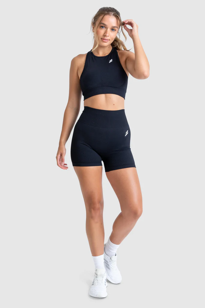 Impact Solid High-Neck Crop 