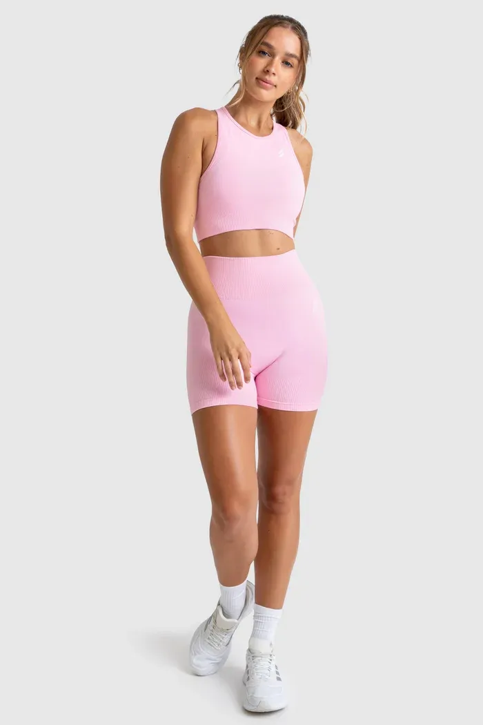 Impact Solid High-Neck Crop 