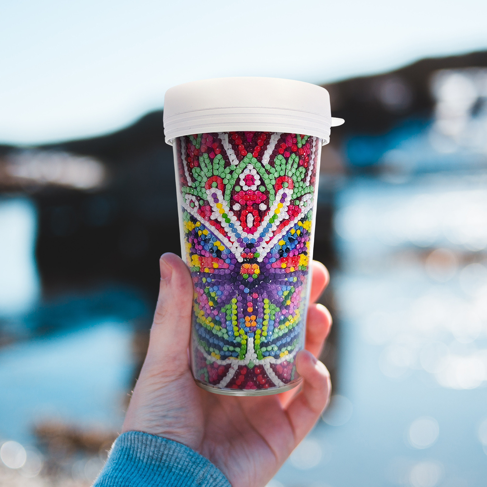 New Unique Diamond Painting Cup Cross border Supply Diamond Paste Embroidery DIY Handmade Full Diamond Creative Decoration Painting Wholesale