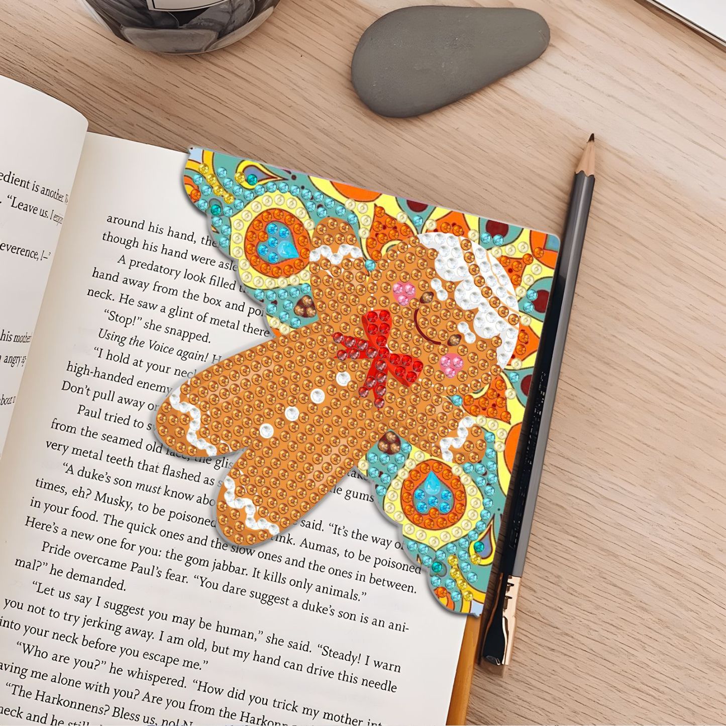 New Diamond Drawing Bag Corner Bookmark Creative DIY Dot Diamond PET Laser Cartoon Decoration Handmade Drawing Wholesale