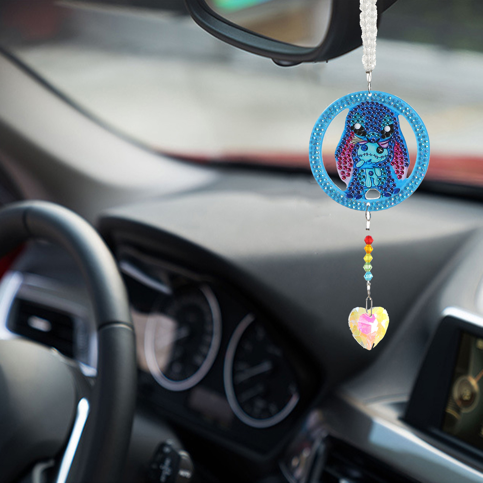 Cross Mirror 1 Diamond Painting Capture Landscape Cartoon Character Pattern DIY Pendant Acrylic Double sided Diamond Painting