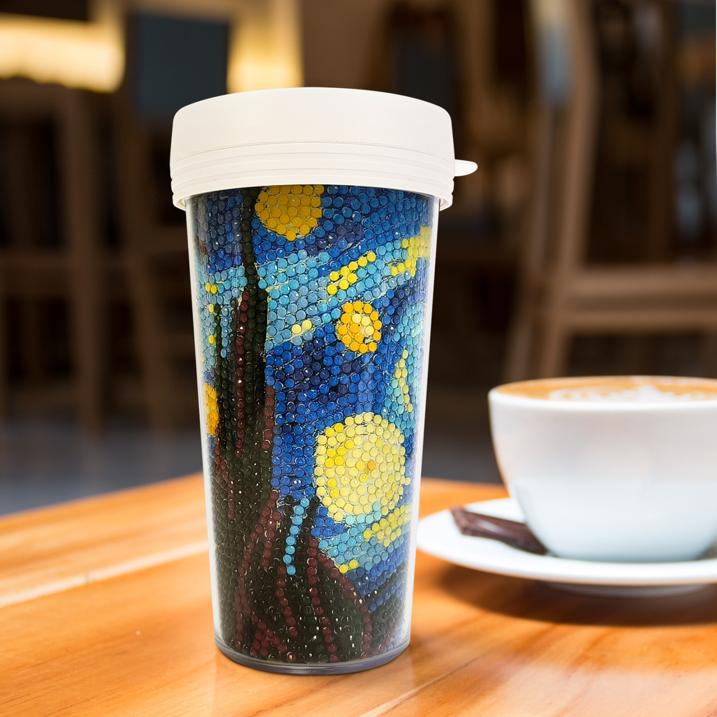 New Unique Diamond Painting Cup Cross border Supply Diamond Paste Embroidery DIY Handmade Full Diamond Creative Decoration Painting Wholesale