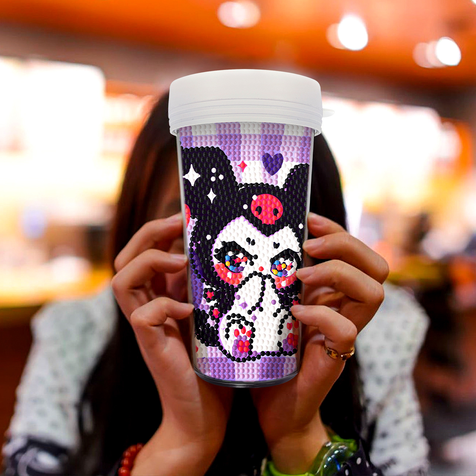 New Unique Diamond Painting Cup Cross border Supply Diamond Paste Embroidery DIY Handmade Full Diamond Creative Decoration Painting Wholesale