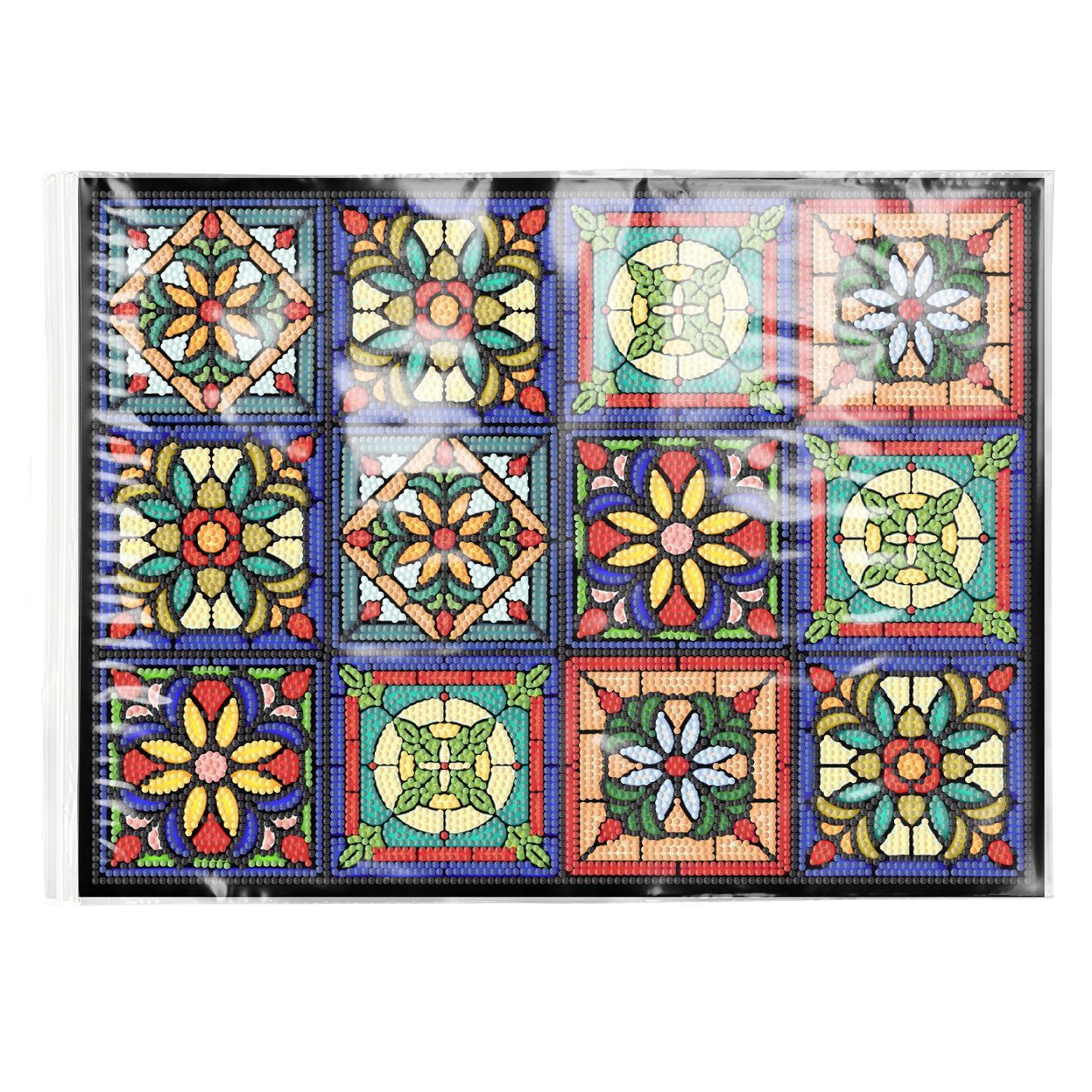 DIY Diamond Painting Meal Mat New PP Bag Dustproof Meal Mat Soft Leather PP Bag Living Room Decoration Painting
