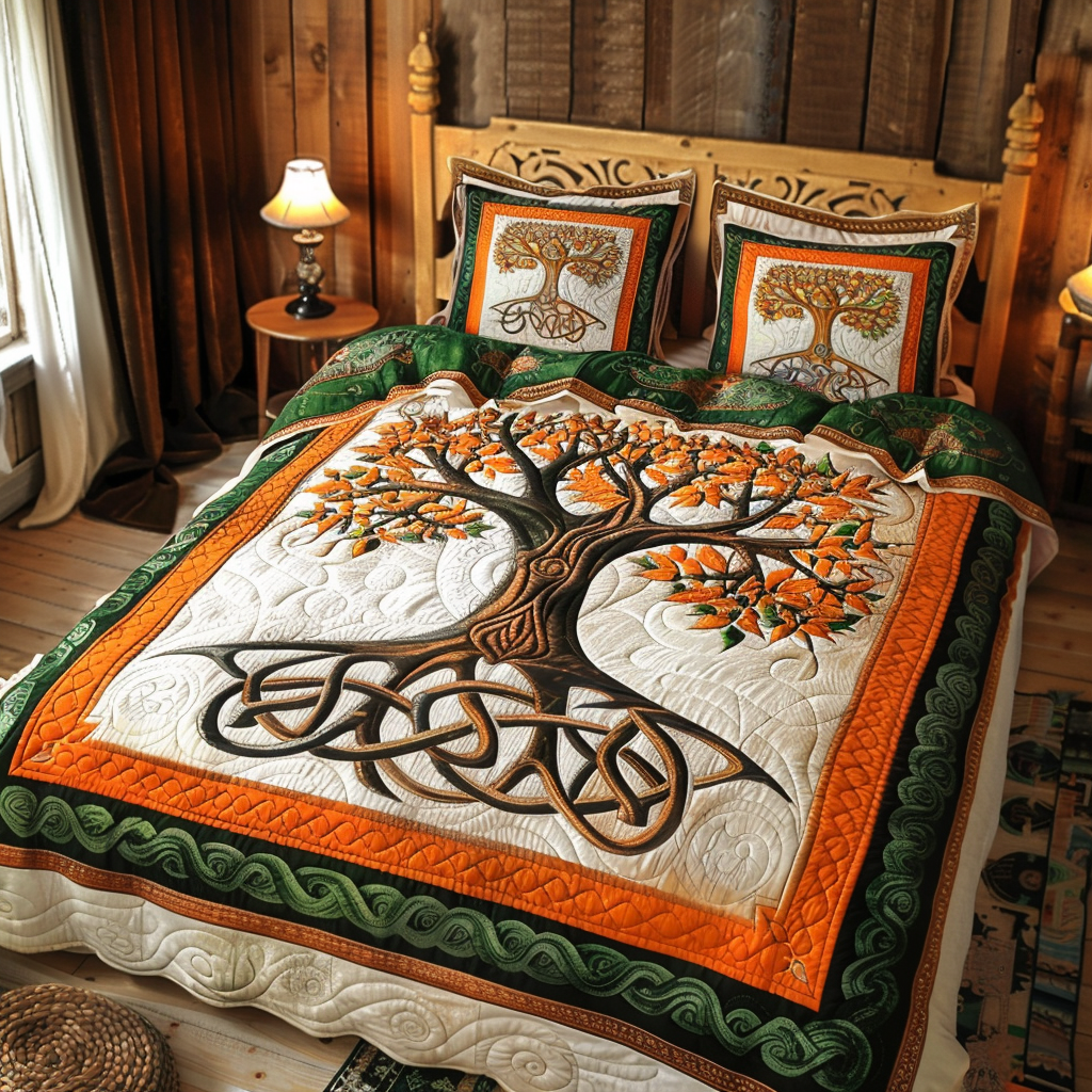 Tree Of Life TAI100724072 Quilt Bedding Set – Yirenhouse