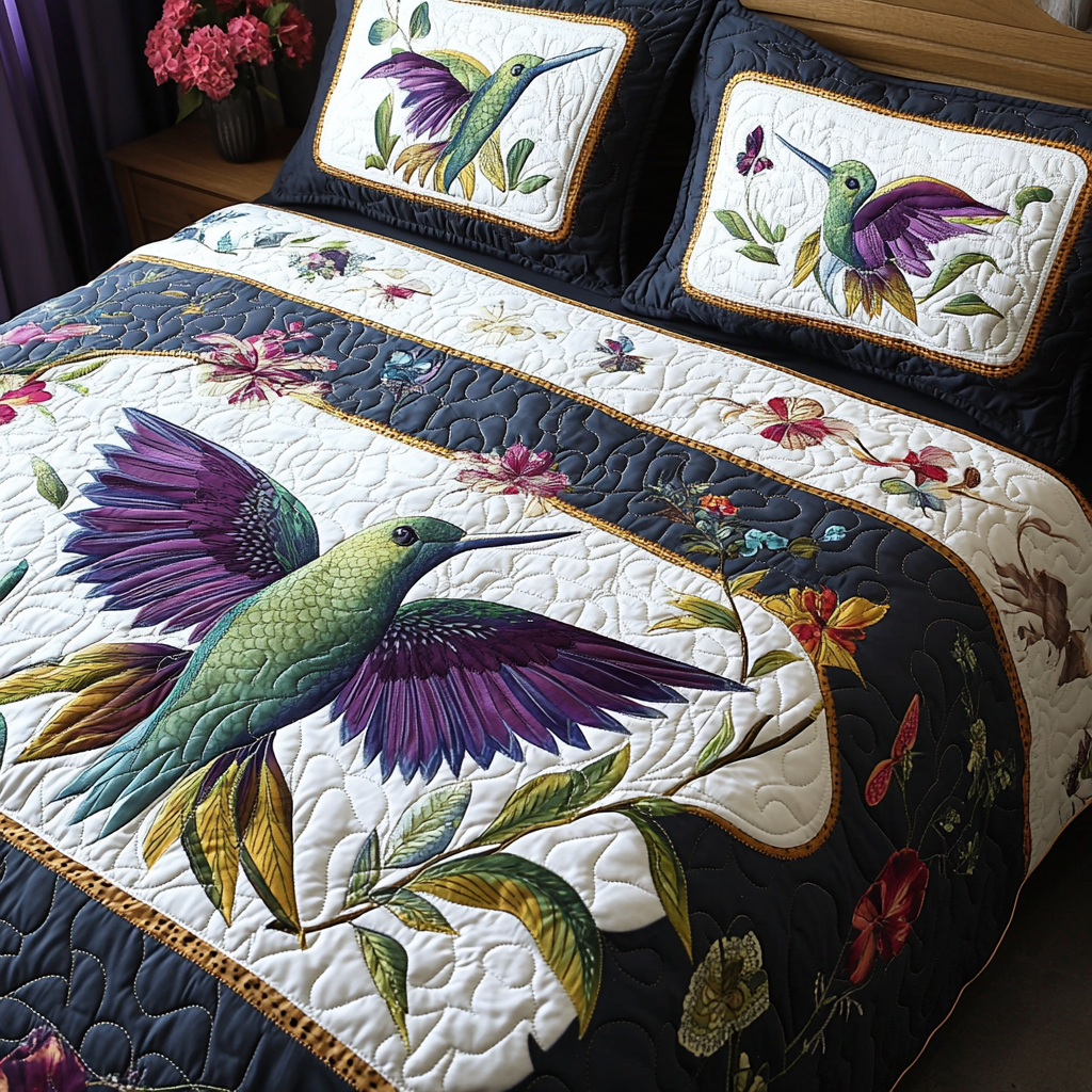 Hummingbird TAI041024519 Quilt Bedding Set – Yirenhouse