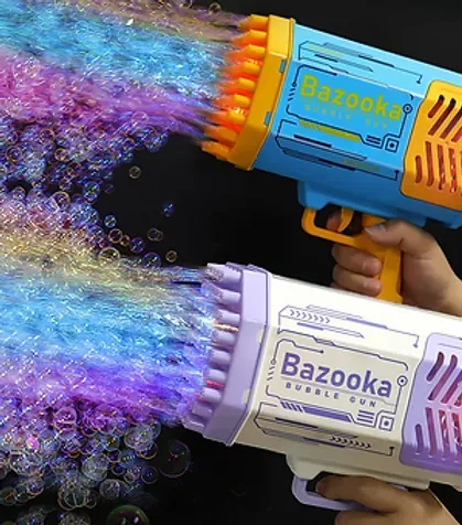 Electric Bubble Machine Gun Toy
