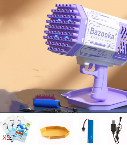 Electric Bubble Machine Gun Toy