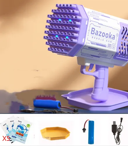 Electric Bubble Machine Gun Toy
