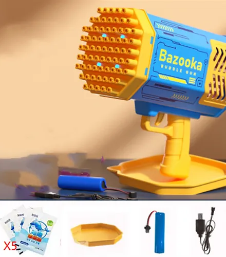 Electric Bubble Machine Gun Toy