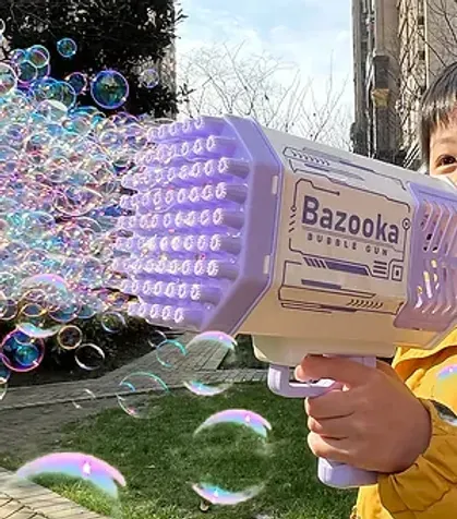 Electric Bubble Machine Gun Toy