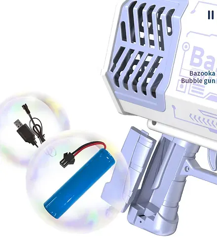 Electric Bubble Machine Gun Toy