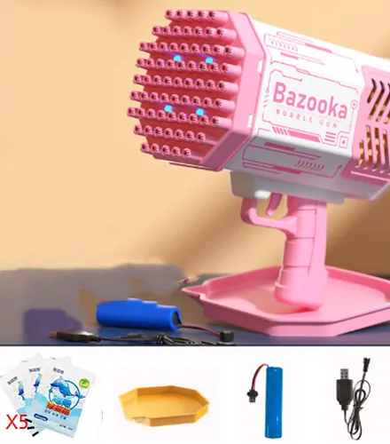 Electric Bubble Machine Gun Toy