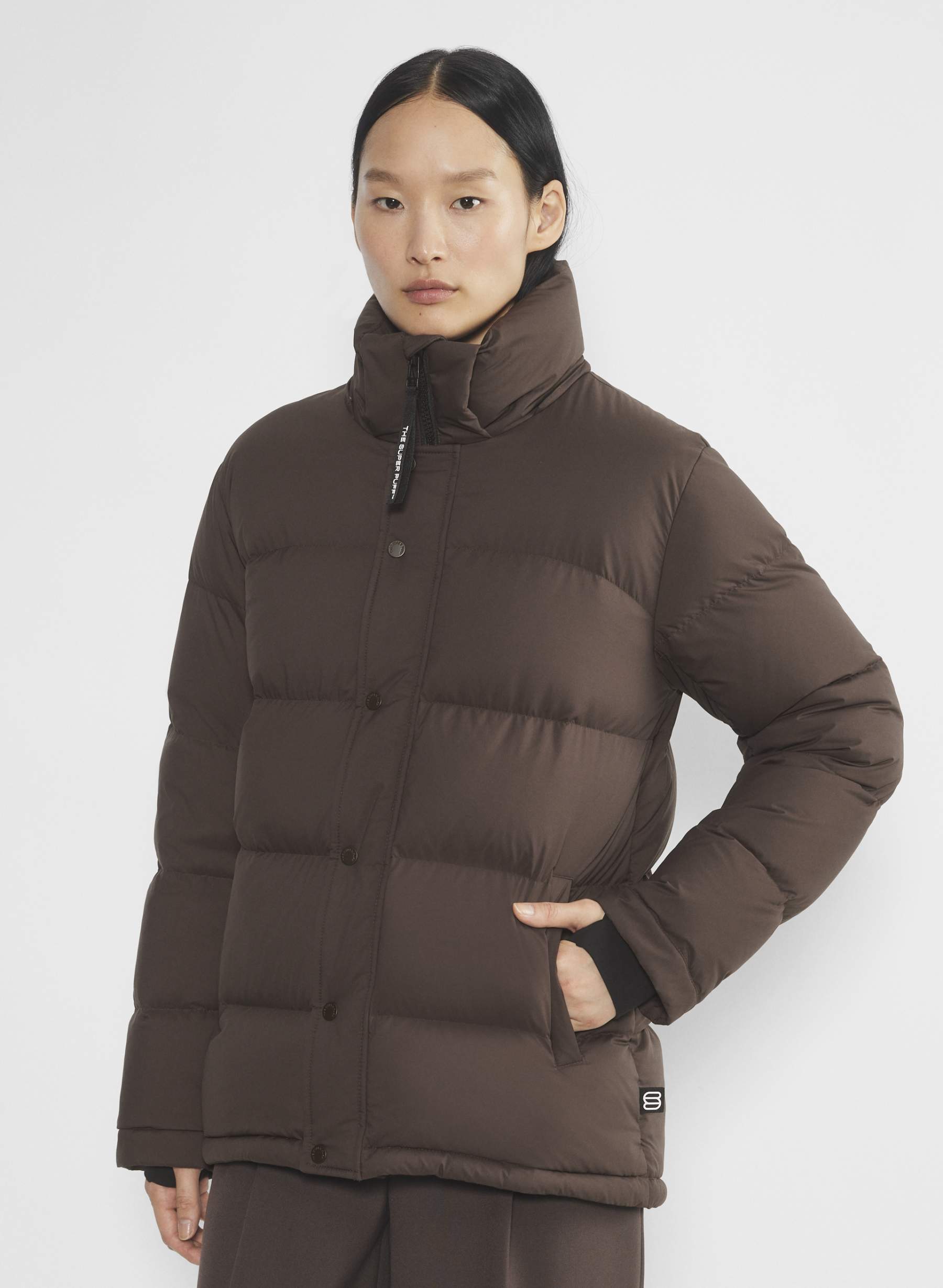 Japanese ripstop water-repellent premium down puffer