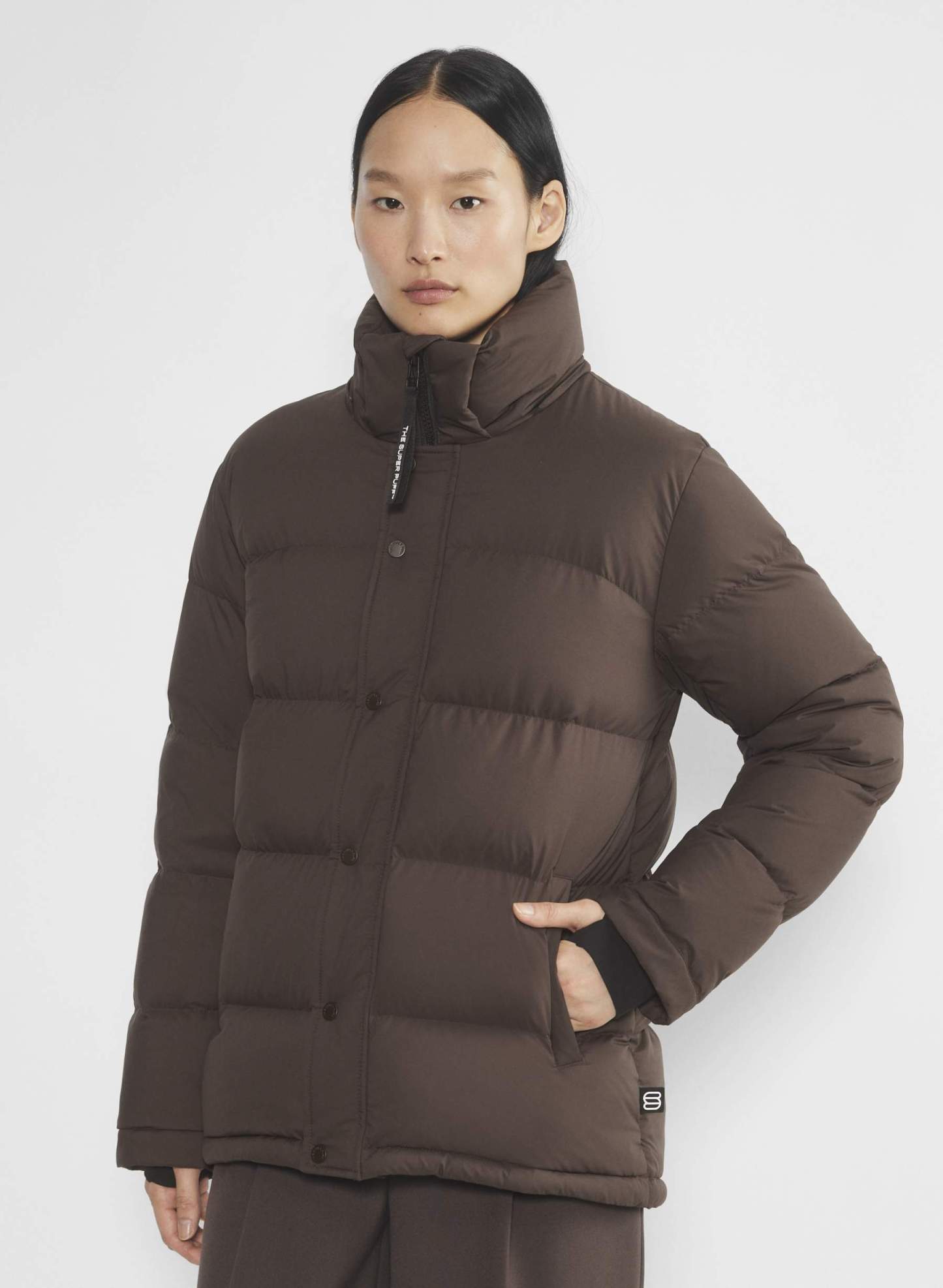 Japanese ripstop water-repellent premium down puffer