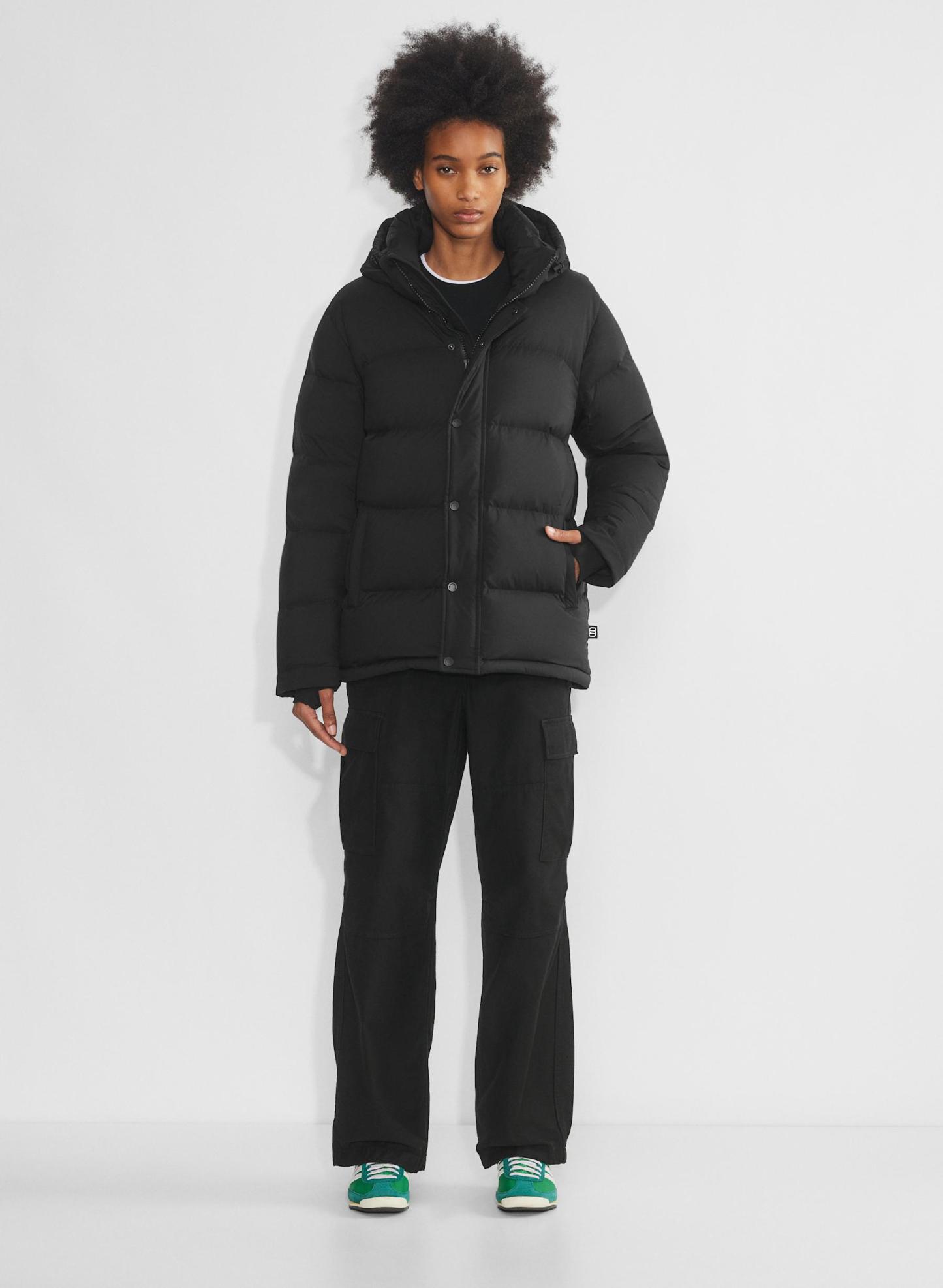 Japanese ripstop water-repellent premium down puffer