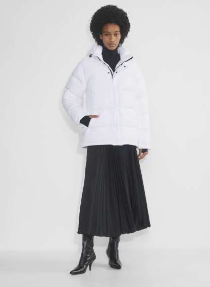 Japanese ripstop water-repellent premium down puffer