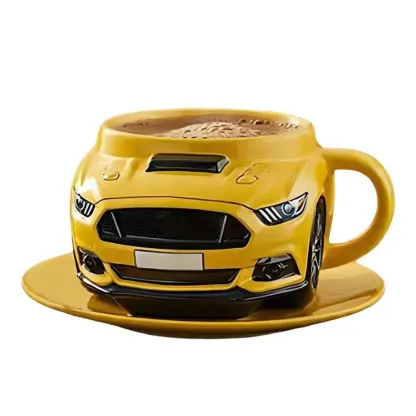 Durable Car Shaped Mug Creative Funny Novelty Drinkware Gifts For Men Handcrafted Coffee Cup For Home Office