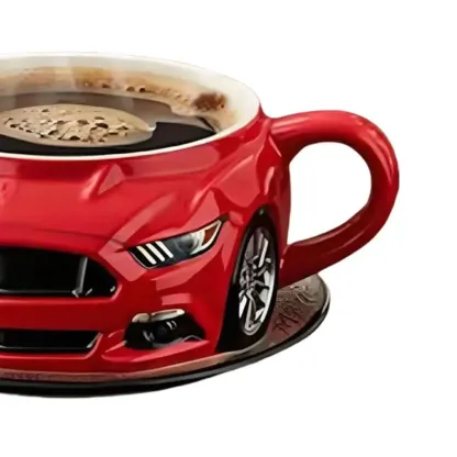 Durable Car Shaped Mug Creative Funny Novelty Drinkware Gifts For Men Handcrafted Coffee Cup For Home Office