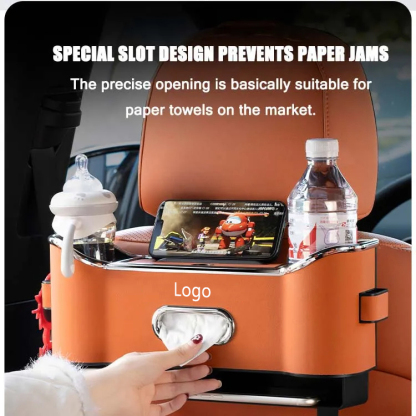 Multifunctional Car Seat Back Storage Box-0102