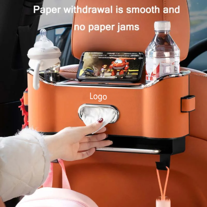 Multifunctional Car Seat Back Storage Box-0102