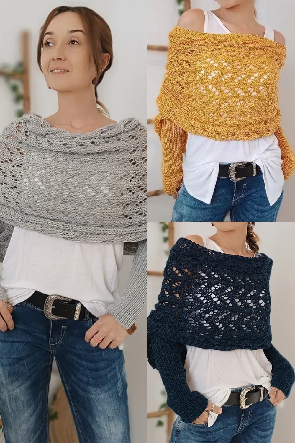 🔥Knitted Wrap, Shrugs For Women