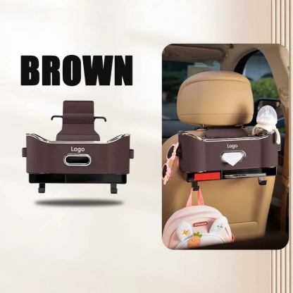 Multifunctional Car Seat Back Storage Box-0102
