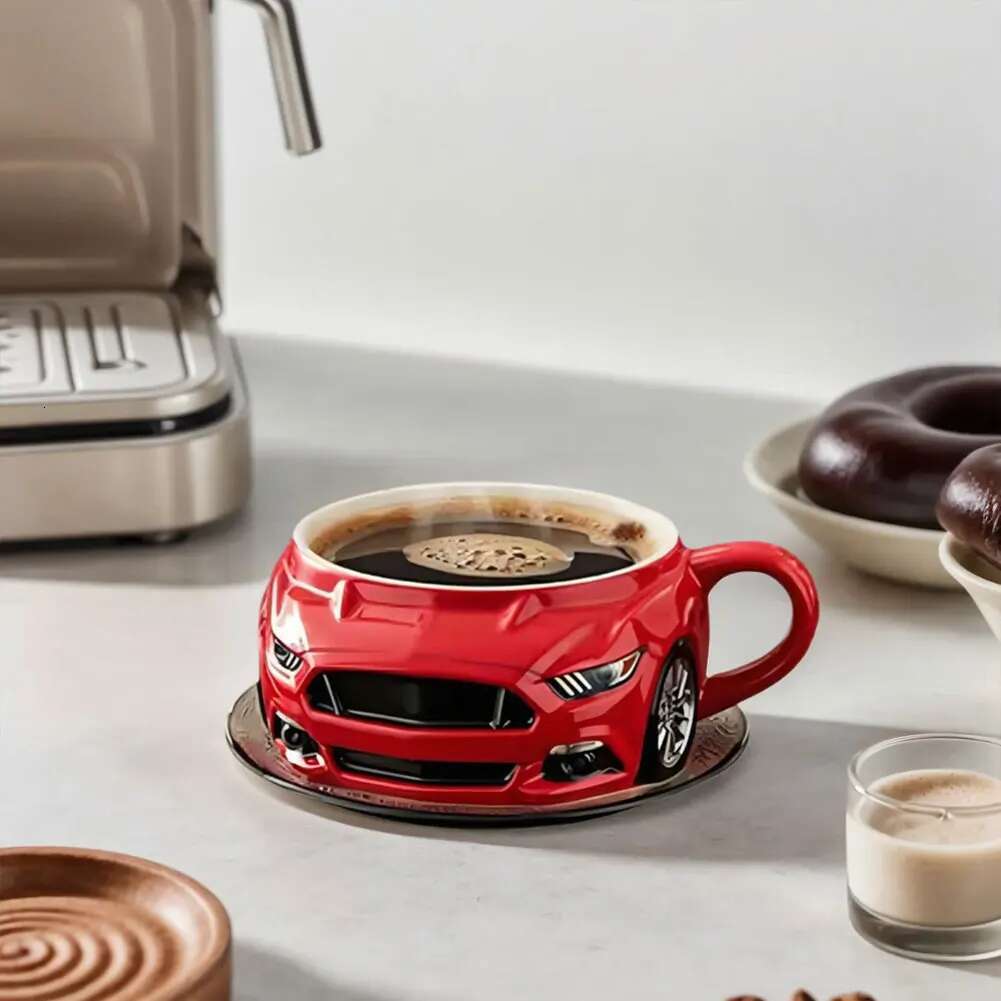 Durable Car Shaped Mug Creative Funny Novelty Drinkware Gifts For Men Handcrafted Coffee Cup For Home Office