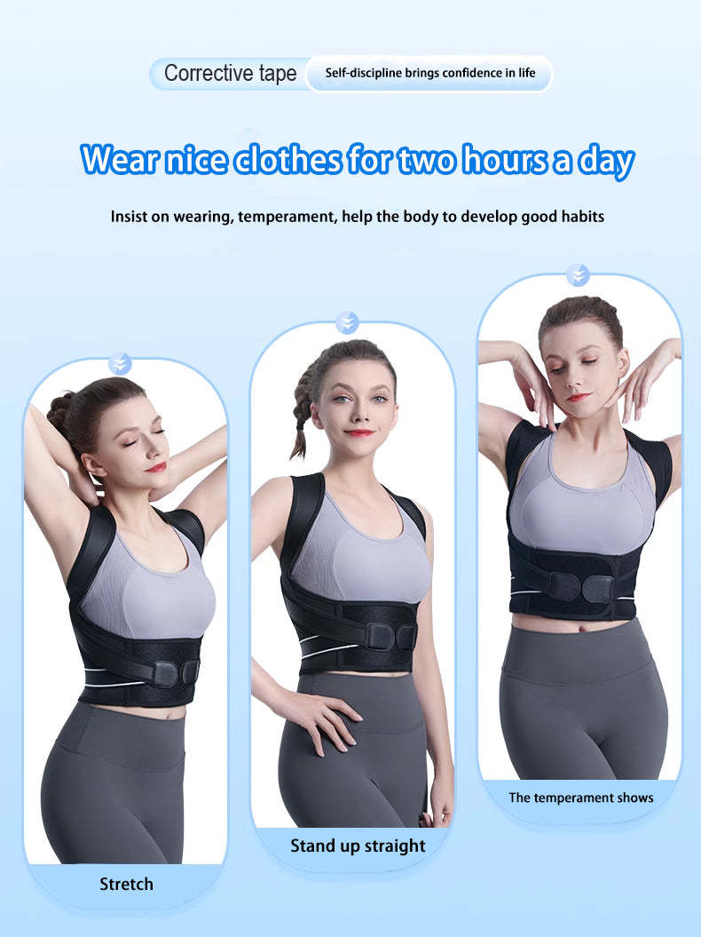 Posture Corrector for Women and Men, Adjustable Shoulder Posture Brace