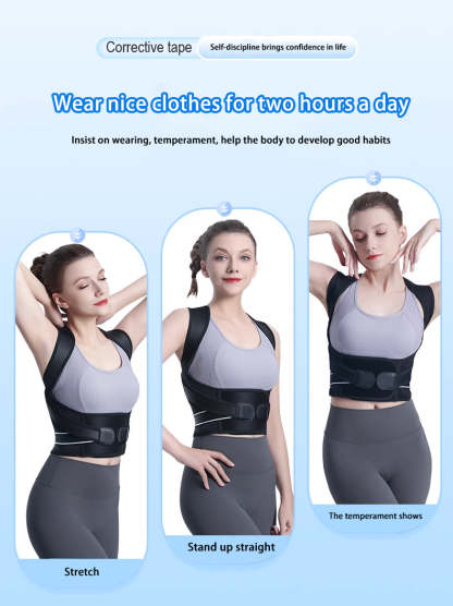 Posture Corrector for Women and Men, Adjustable Shoulder Posture Brace