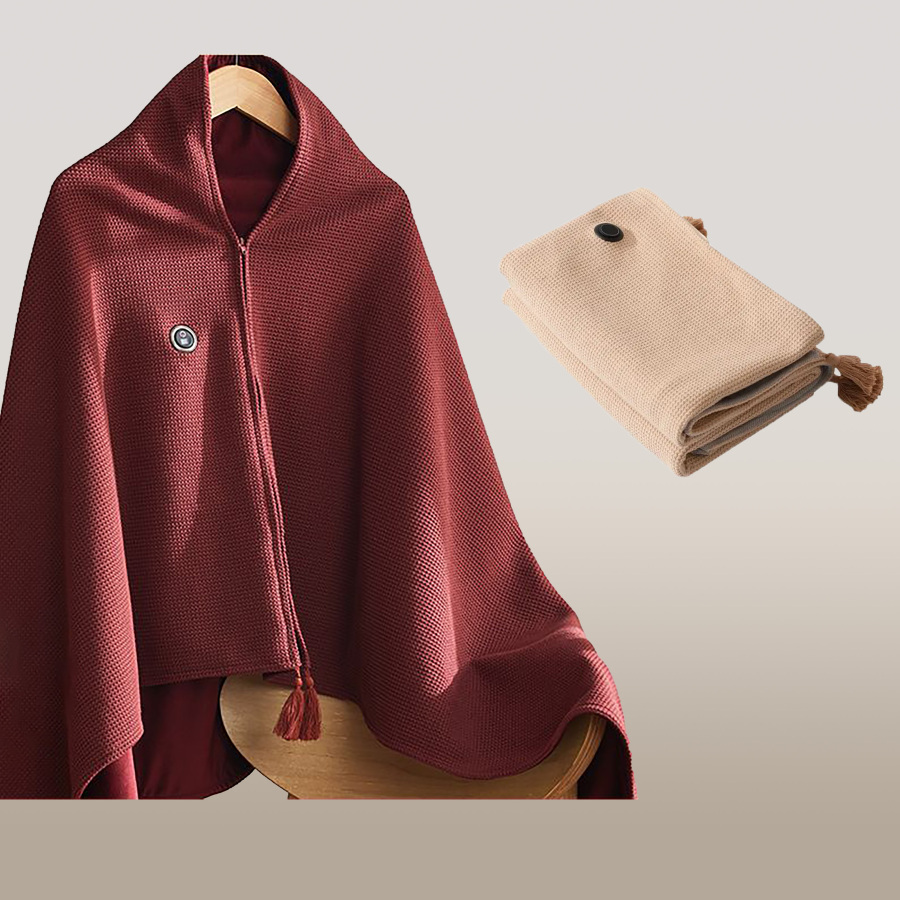 🎅Best Winter Gifts 🔥Portable Heated Shawl (Buy 2 Free Shipping)
