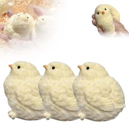 ❤️Handmade Ultra Soft Furry Chick Toy