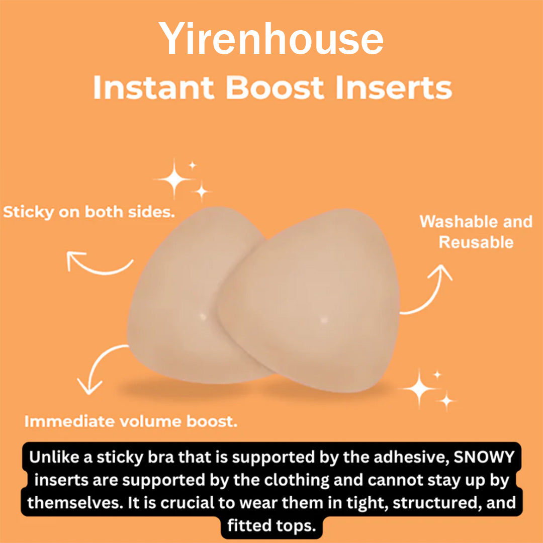 Sticky Inserts - Instant Boost Non-Adhesive Nip Covers