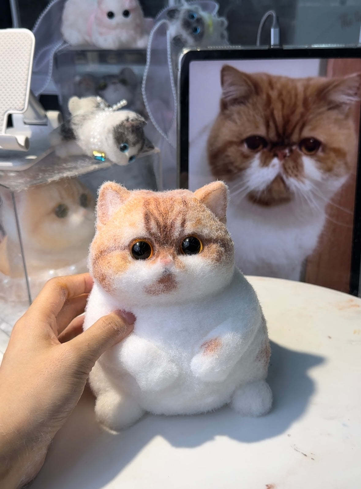 A002: Customized Chubby Big Size Silicone Cat -
