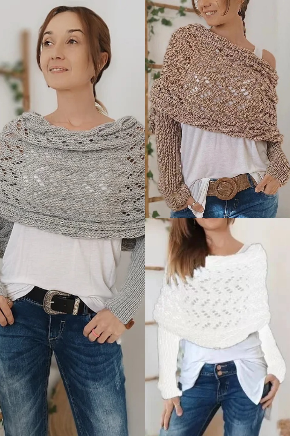 🔥Knitted Wrap, Shrugs For Women