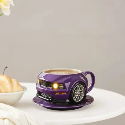 Durable Car Shaped Mug Creative Funny Novelty Drinkware Gifts For Men Handcrafted Coffee Cup For Home Office