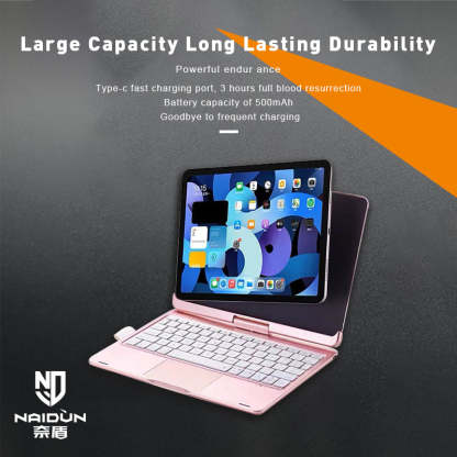 NaiDun 360 Degree Magnetic Keyboard