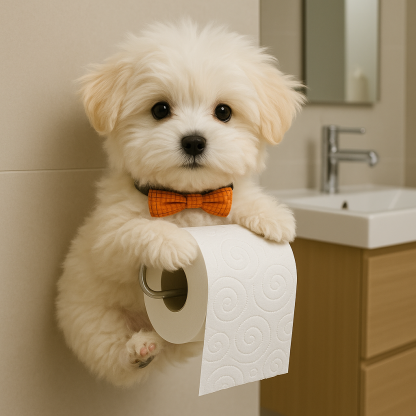 Puppy Tissue Holder