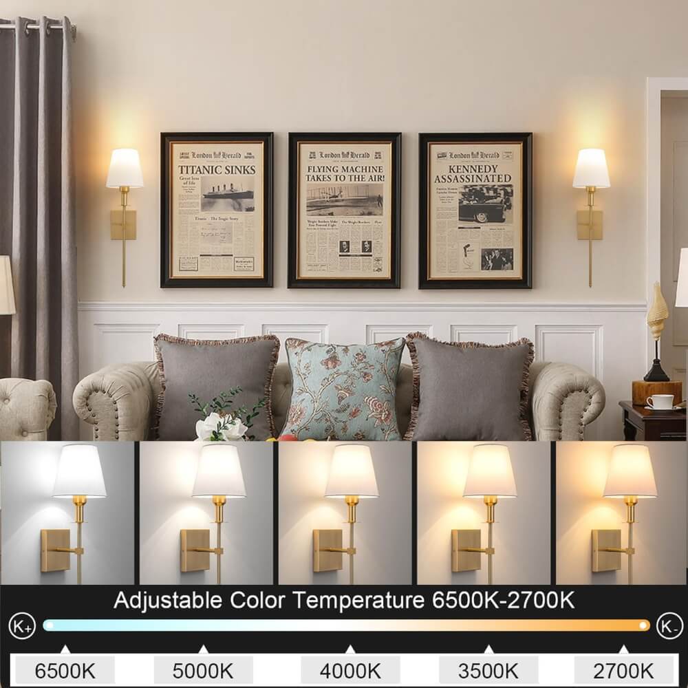 Nordic wall lamp rechargeable wireless wall lamp