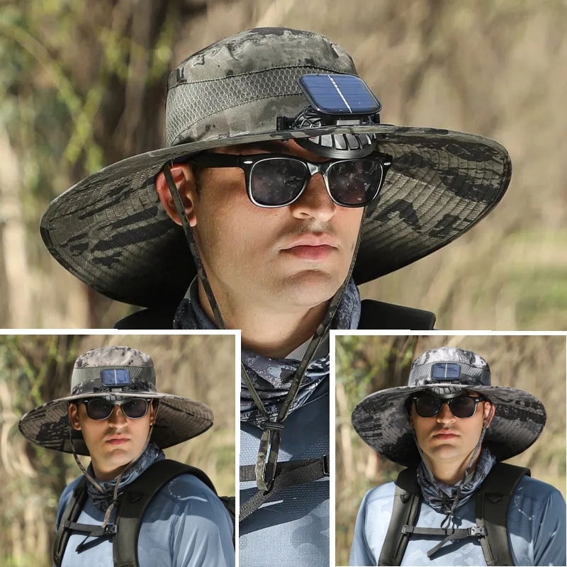 🔥Last 4 hours Sale: Save 49%⚡2025 New Ultralight Solar Fan Sun Hat – Lighter Than a Baseball!⚾No need to charge!
