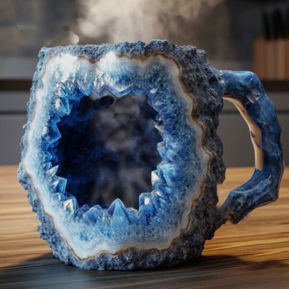 (🌲Early Christmas Sale - 49% OFF) ✨️2024 New Mineral Crystal Coffee Mugs
