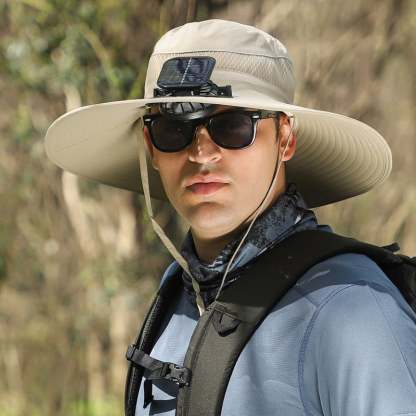 🔥Last 4 hours Sale: Save 49%⚡2025 New Ultralight Solar Fan Sun Hat – Lighter Than a Baseball!⚾No need to charge!